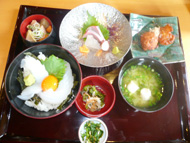 イカどんぶり御膳