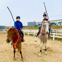 カナディアンキャンプ乗馬クラブの流鏑馬